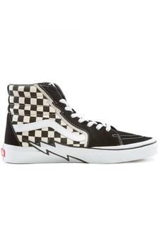 推荐(JIVA04) Sk8-Hi Bolt Shoes - Black/White/Checkerboard商品