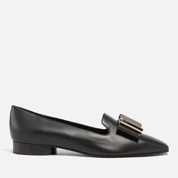 推荐Ferregamo Women's Leda Leather Loafers商品