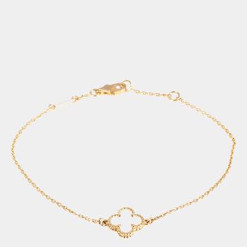 推荐Van Cleef & Arpels Alhambra Bracelet in 18k Yellow Gold商品