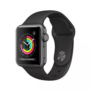商品Apple Watch Series 3 GPS Space Gray Aluminum Case with Black Sport Band (Choose Size)表图片