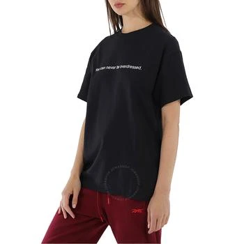 推荐T-Shirt Black Tee "You Can Never Be Overdressed"商品