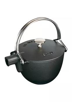 推荐1 Quart Cast Iron Round Tea Kettle, Matte Black商品