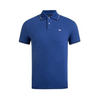 推荐EMPORIO ARMANI 男士蓝色棉质 Polo 衫 8N1FB3-1JPTZ-0938商品