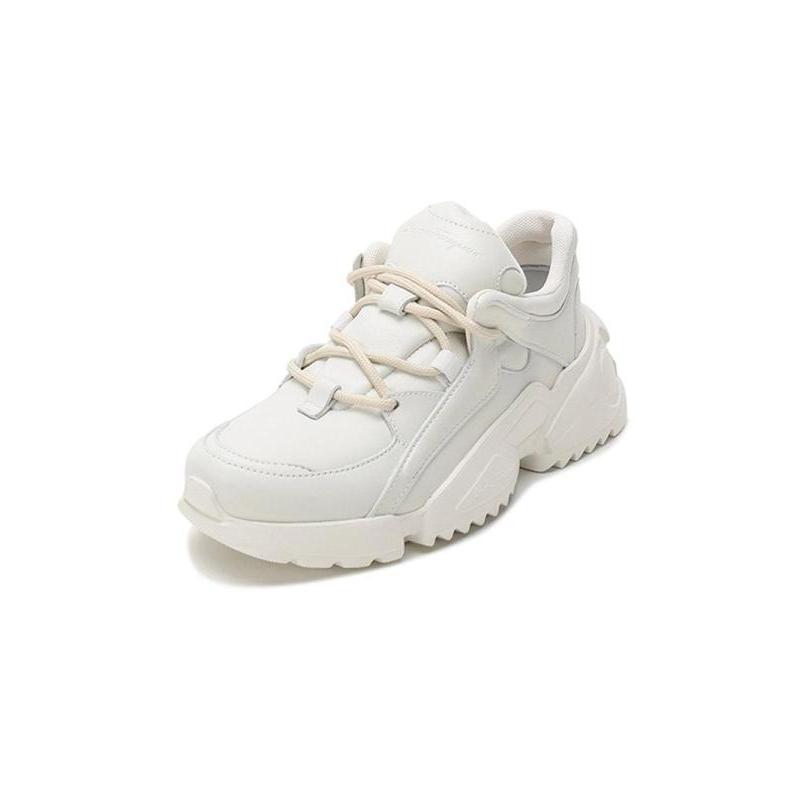 牛皮菲拉格慕皮带, Salvatore Ferragamo | SALVATORE FERRAGAMO 女士白色牛皮系带运动鞋 0734120商品图片 独家减免邮费