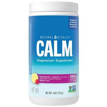 Natural Vitality | Magnesium Supplement Drink Mix Raspberry Lemon,商家Walgreens,价格¥132
