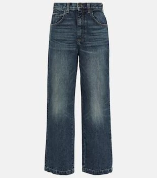 Nili Lotan | Aaron wide-leg jeans 4.9折×额外8折, 独家减免邮费, 额外八折