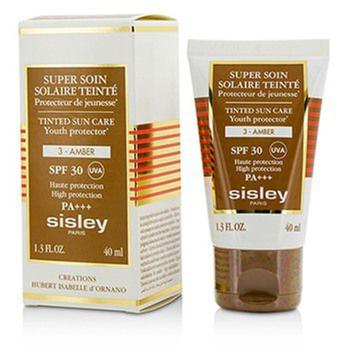 推荐Sisley 203724 1.3 oz Super Soin Solaire Tinted Youth Protector SPF 30 UVA PA Plus - No.3 Amber商品