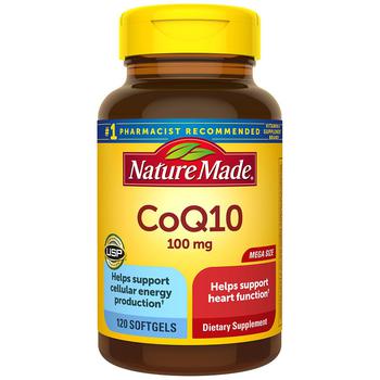 商品Nature Made | CoQ10辅酶Q10软胶囊 100 mg ,商家Walgreens,价格¥368图片