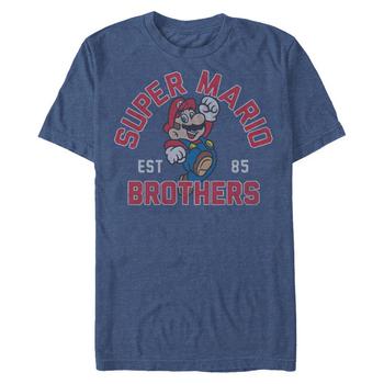 Nintendo | Nintendo Men's Super Mario Brothers Established 1985 Short Sleeve T-Shirt商品图片,独家减免邮费