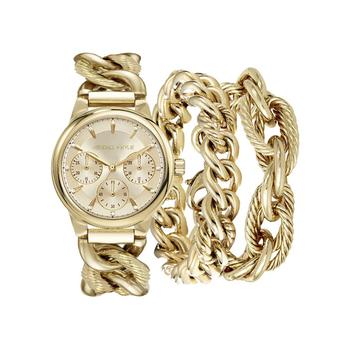 KENDALL & KYLIE | iTouch Women's Gold-Tone Metal Bracelet Watch商品图片,