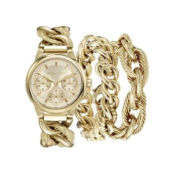 iTouch Women's Gold-Tone Metal Bracelet Watch,价格$20.50