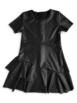 推荐​Little Girl’s & Girl's Faux Leather Dress商品