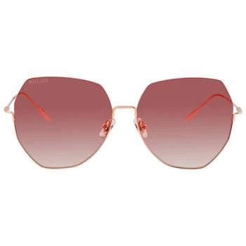 推荐Elena Red Polygon Ladies Sunglasses BL7107 A32 59商品