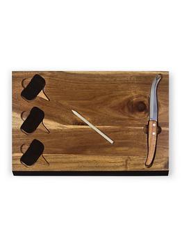 商品Picnic Time | Delio 6-Piece Cheese Acacia Wood Cutting Board & Tools Set,商家Saks Fifth Avenue,价格¥311图片