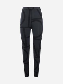 Totême | Monogram print leggings商品图片,独家减免邮费