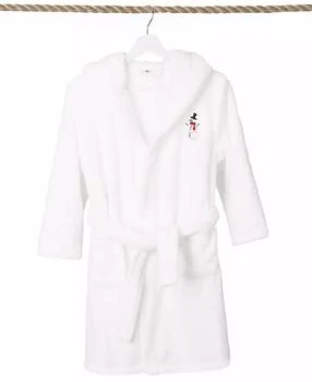 Linum Home Textiles | Kids Snowman Super Plush Double Brushed Hooded Bathrobe,商家Macy's,价格¥393