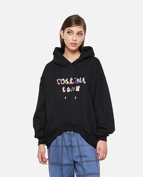 推荐COLLINA LAND ROUND HEM OVERSIZE COTTON HOODIE商品