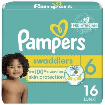 Pampers | Diapers No Scent, Size 6 (35+ lbs),商家Walgreens,价格¥125