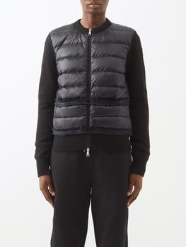 moncler羽绒服女, Moncler | Quilted wool and down jacket商品图片 