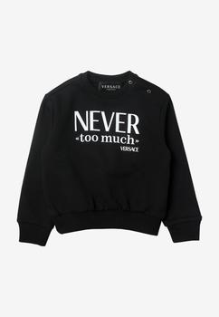 商品Versace | Baby Boys 'Never Too Much' Print Sweatshirt,商家Thahab,价格¥1846图片