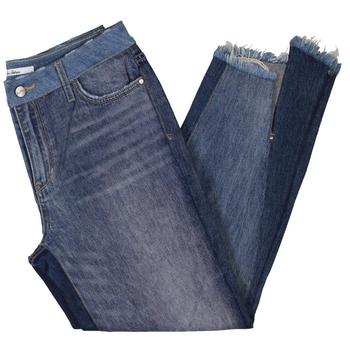 山姆·爱德曼海淘, Sam Edelman | Sam Edelman Womens Mary Jane High Rise Ankle Straight Leg Jeans商品图片 1.3折