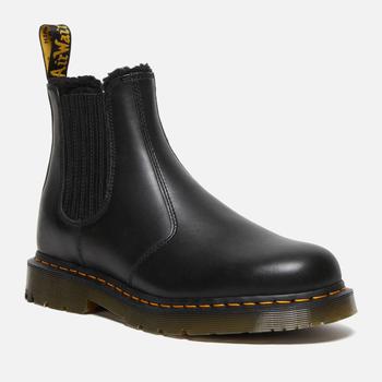 推荐Dr. Martens Men's 2976 Blizzard Waterproof Chelsea Boots - Black商品