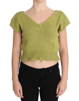 推荐PINK MEMORIES  Cotton Blend Knitted Sleeveless Sweater商品
