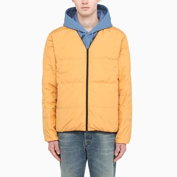 推荐Orange V-neck bomber jacket商品