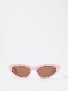 推荐Twist cat-eye acetate sunglasses商品