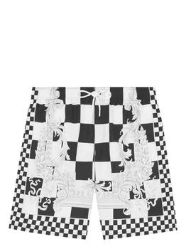 Versace | VERSACE Checkered print swimsuit,商家Baltini,价格¥3258