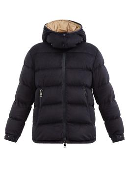 moncler女, Moncler | Holostee quilted velvet down jacket商品图片 