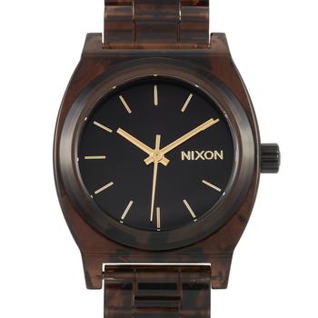 推荐Nixon Medium Time Teller Brown 31mm Watch A1214-400商品