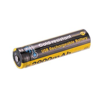 商品NITECORE NL1829RLTP 2900MAH Low Temperature Resistant High Performance USB Rechargeable  18650 Battery图片