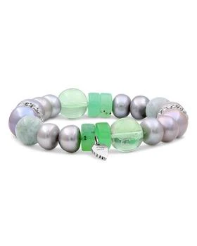 Stephen Dweck | Sterling Silver Terraquatic Multi-Gemstone Stretch Bracelet,商家Bloomingdale's,价格¥3705