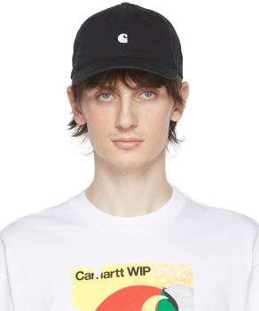 Carhartt WIP | Black Madison Logo Cap商品图片,独家减免邮费