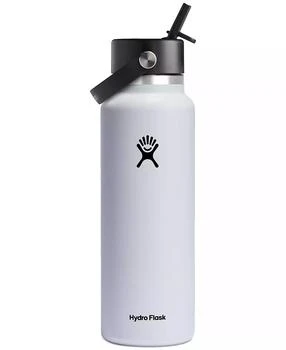 Hydro Flask | 40-Oz Wide-Mouth Flex Straw Stainless Steel Bottle,商家Macy's,价格¥368