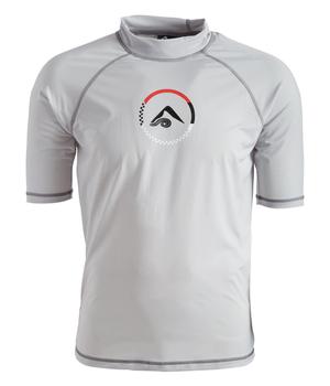 推荐Men's Mercury UPF 50+ Short Sleeve Sun Protective Rashguard Swim Shirt商品