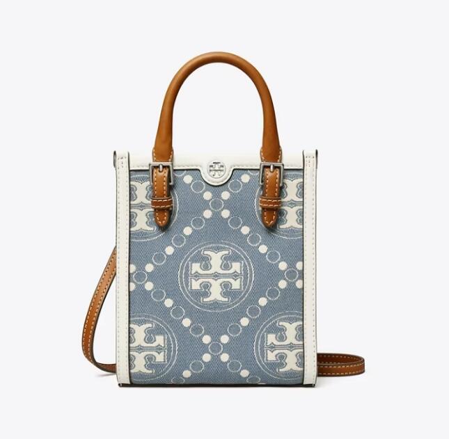商品Tory Burch | 汤丽柏琦 老花满印提花帆布迷你女款手提单肩斜挎包（香港仓发货）,商家Terri Wonder,价格¥2159图片