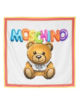Moschino | MOSCHINO TEDDY BEAR PRINT SCARF 6.6折
