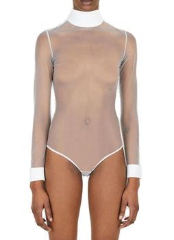 Burberry | Burberry High Neck Long Sleeve Bodysuit商品图片,5.7折