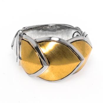 商品John Hardy Women's Sterling Silver and 18K Yellow Gold Ring图片