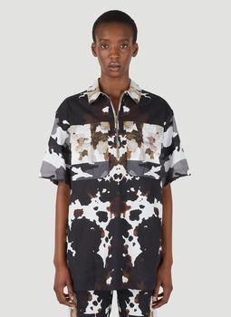 推荐Ilona Short Sleeve Shirt in Brown商品