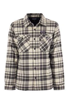 推荐PATAGONIA Medium weight organic cotton insulated flannel shirt Fjord商品