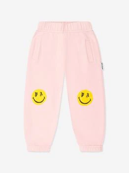 Palm Angels | Baby Girls Smiley Brush Joggers in Pink,商家Childsplay Clothing,价格¥672
