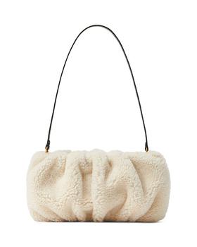 推荐Bean Shearling Shoulder Bag商品