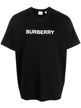 推荐BURBERRY logo print T-shirt商品