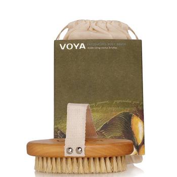 商品VOYA | VOYA Exfoliating Body Brush and Organic Cotton Pouch 1ml,商家LookFantastic US,价格¥147图片