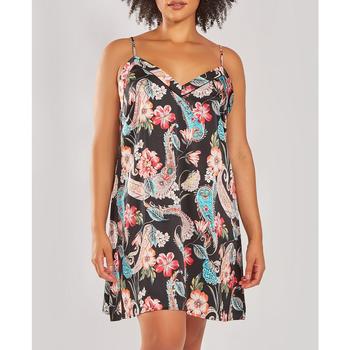商品iCollection | Plus Size Silky Soft Short Printed Chemise Nightgown,商家Macy's,价格¥439图片