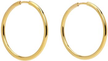 推荐Gold Senorita 25 Hoop Earrings商品
