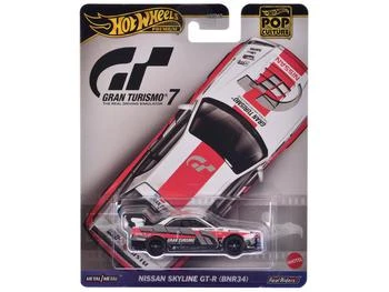 Hotwheels | Nissan GT-R Nismo GT3 #23 White "Gran Turismo 7" Video Game Diecast Model Car by Hot Wheels,商家Premium Outlets,价格¥155